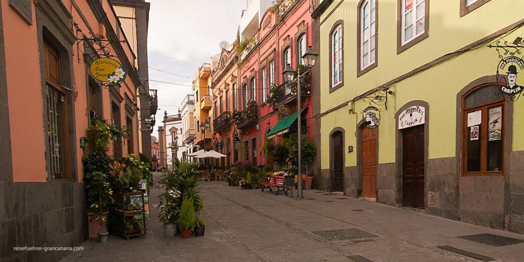 Fußgängerzone in Arucas, Gran Canaria