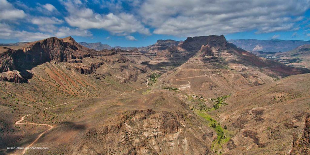 Weg nach Fataga, Gran Canaria