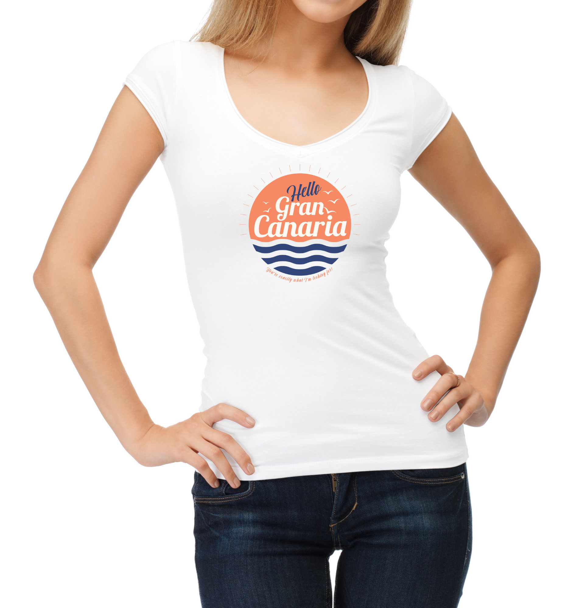 tshirt Hello Gran Canria